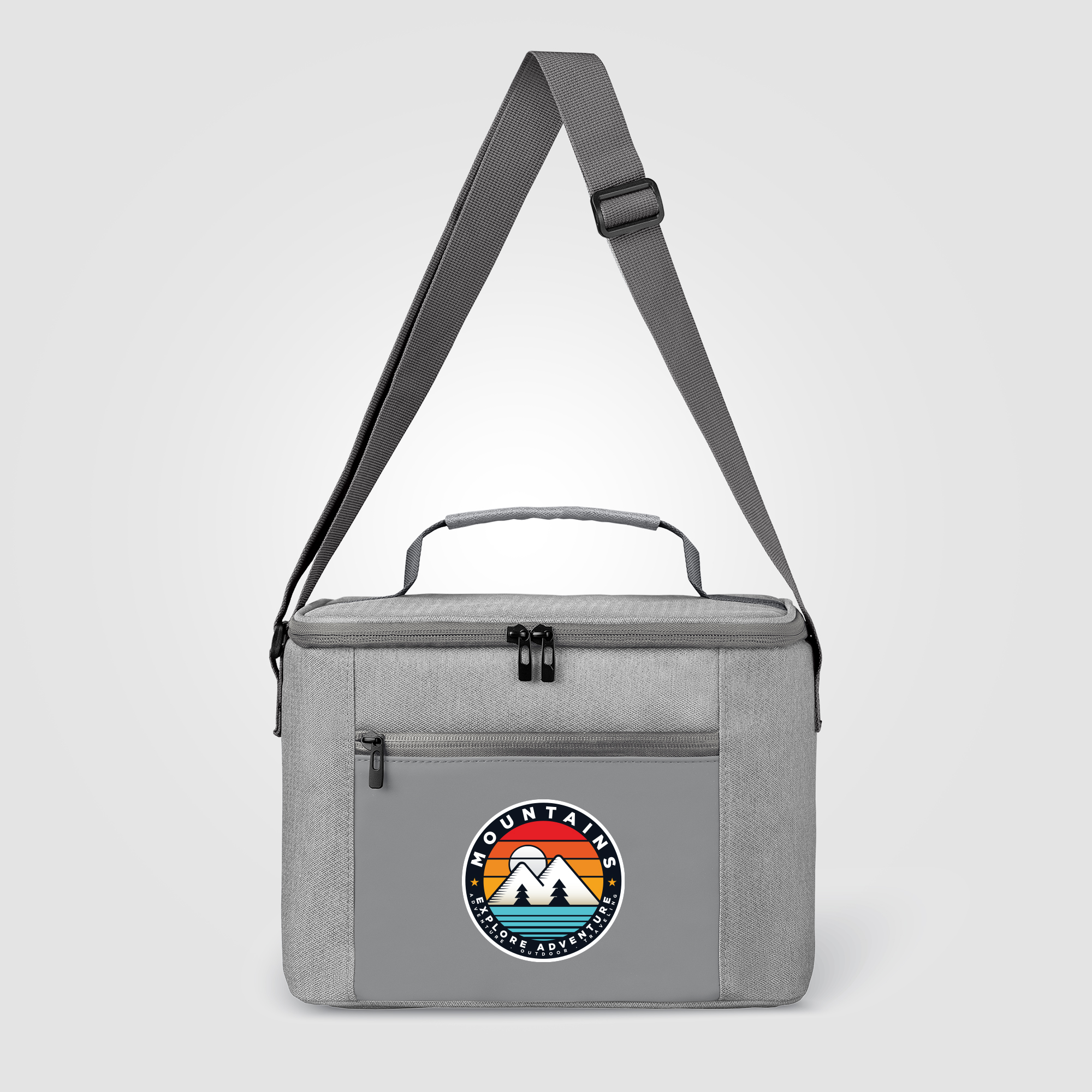 City Pack rPET Zippered Insulated Cooler Bag - 10L 9