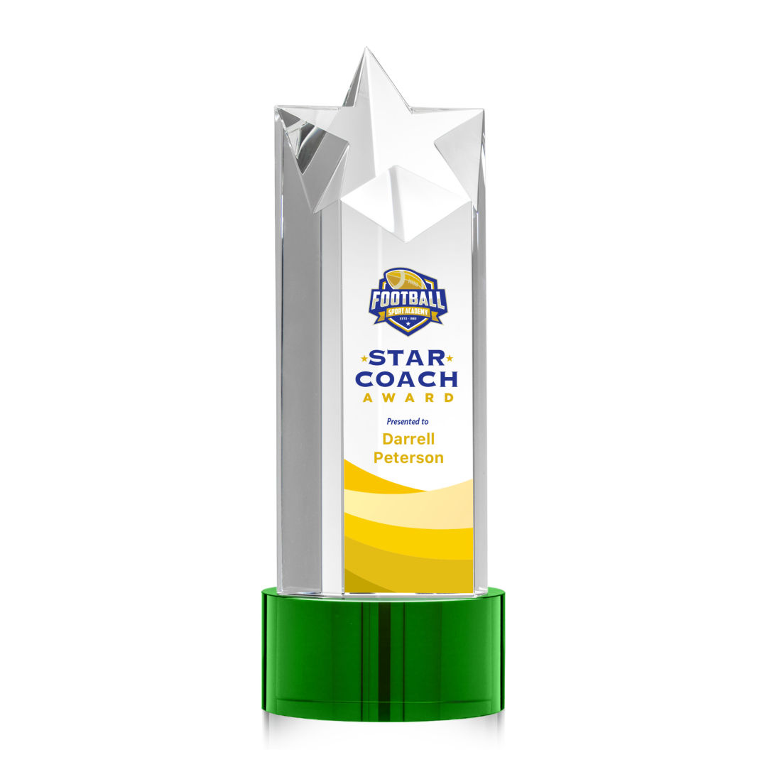 Berkeley VividPrint™ Award on Marvel Base - Green 15