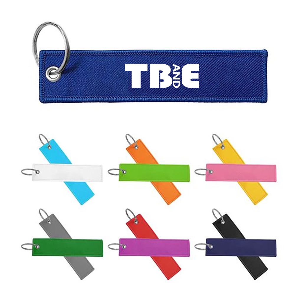 Embroidered Key Tag 2