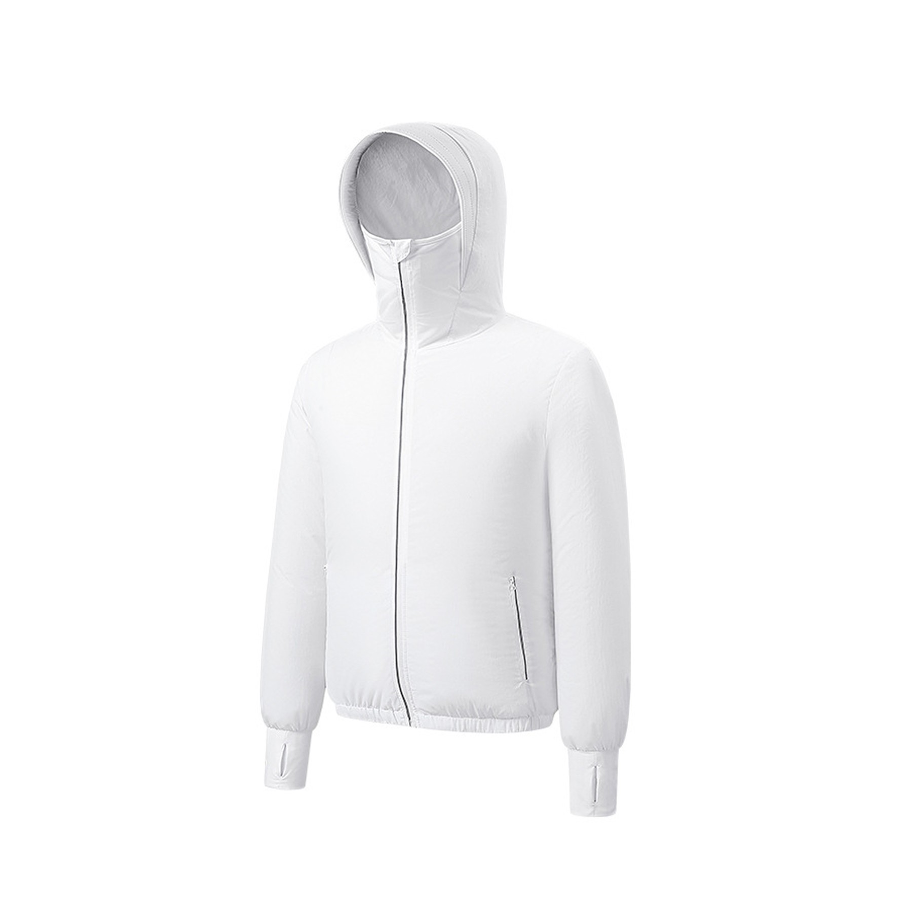 Men's Breathable Lightweight Cooling Jacket With Mini Fan 4