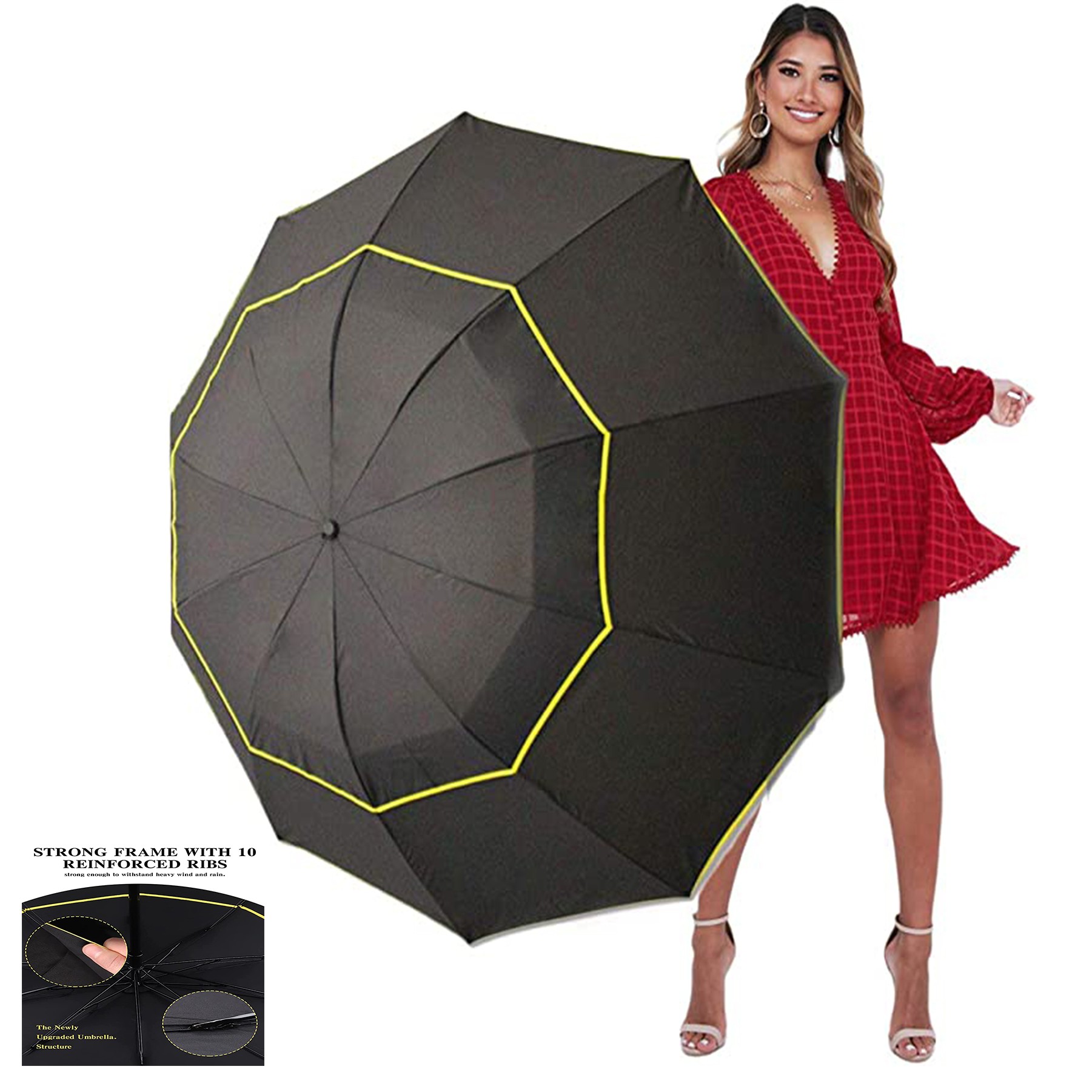Large Size Compact Golf Umbrella 2