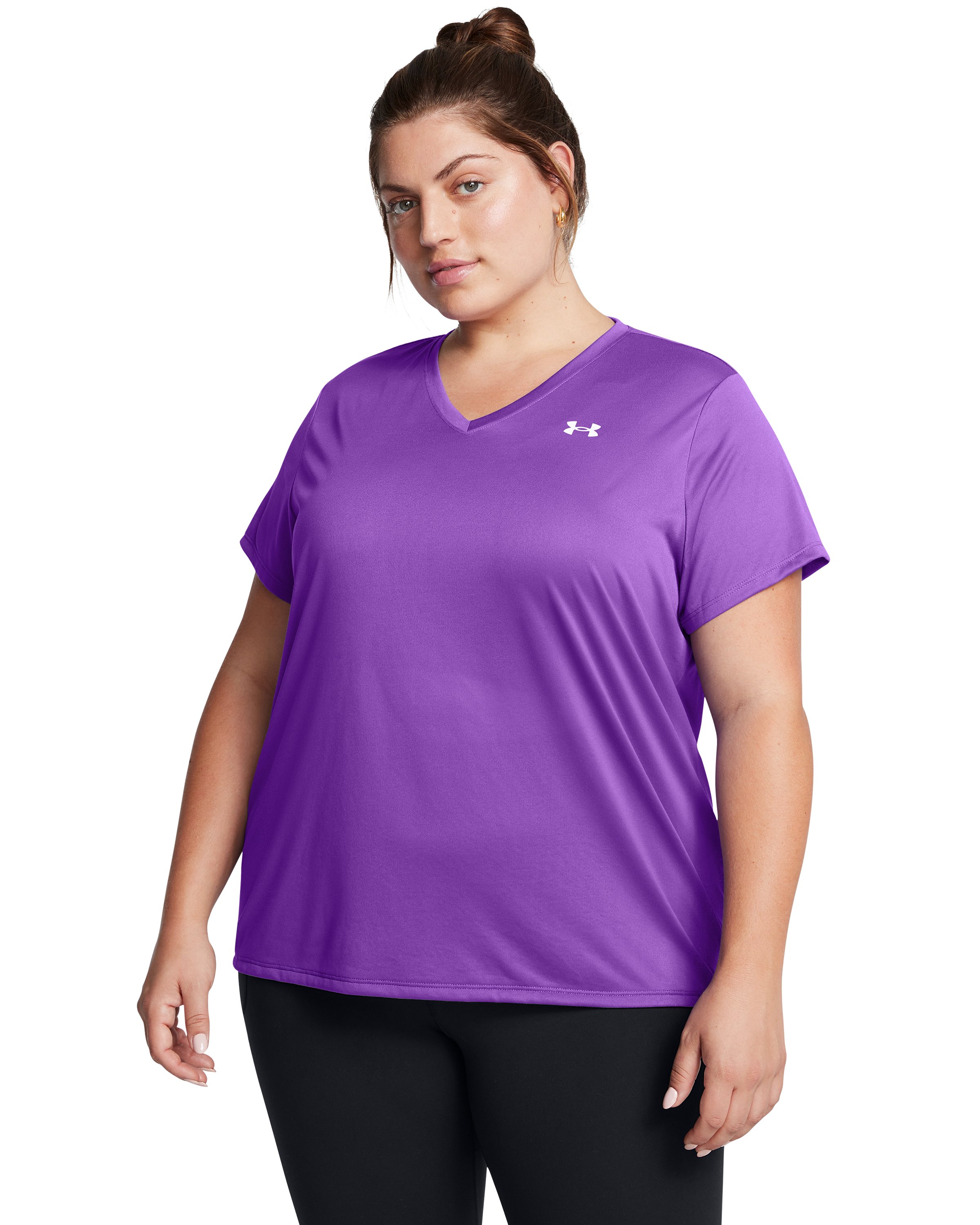 UA Tech Women's V-Neck Short Sleeve 4