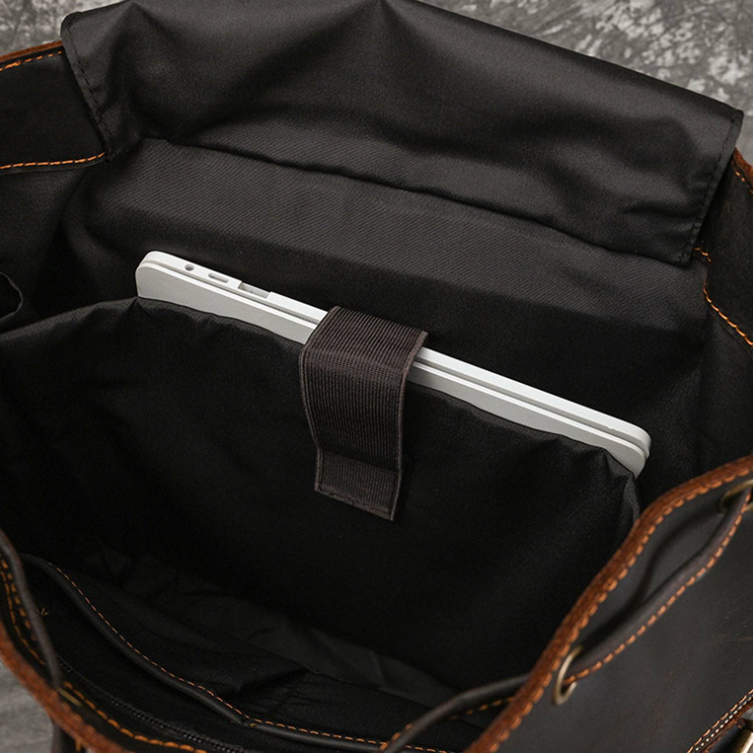 Genuine Leather Backpack 5