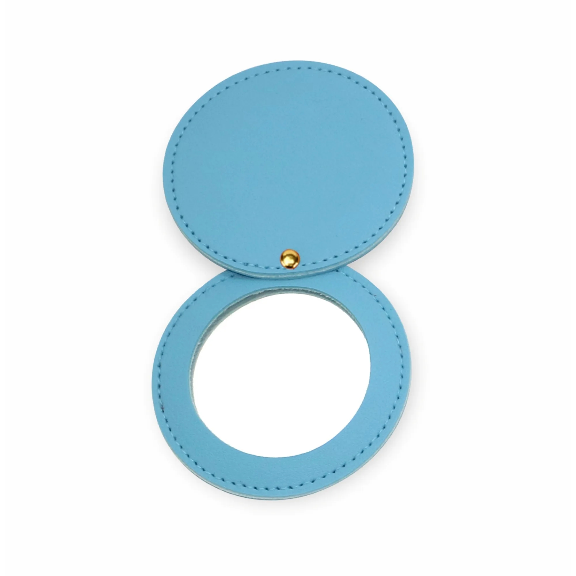 Mini Leather Makeup Mirror 2