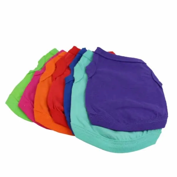 Pet Clothes Vest cat Shirts Dog Apparel coat 5