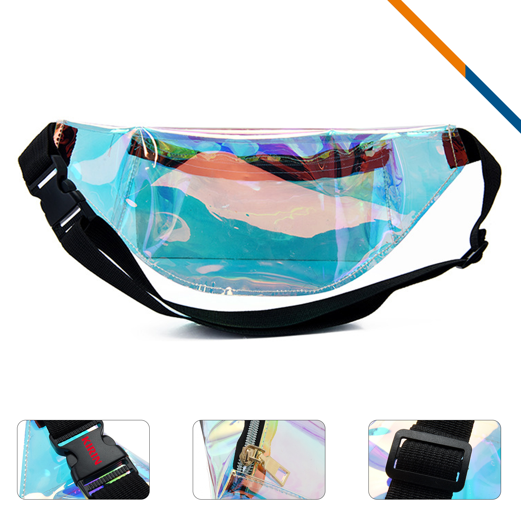 Transy Clear Waterproof Fanny Pack 3