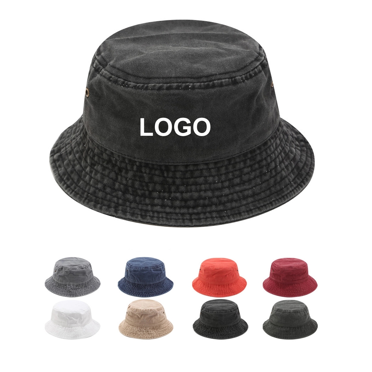 Denim Bucket Hat 4