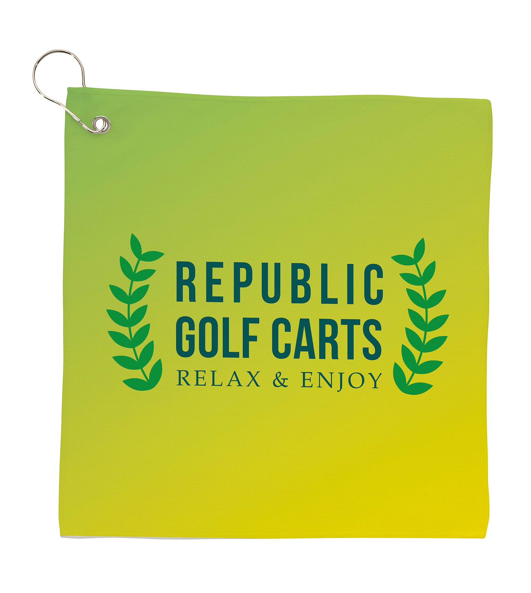 Universal Source® Full-Color Golf Towel - Small 4