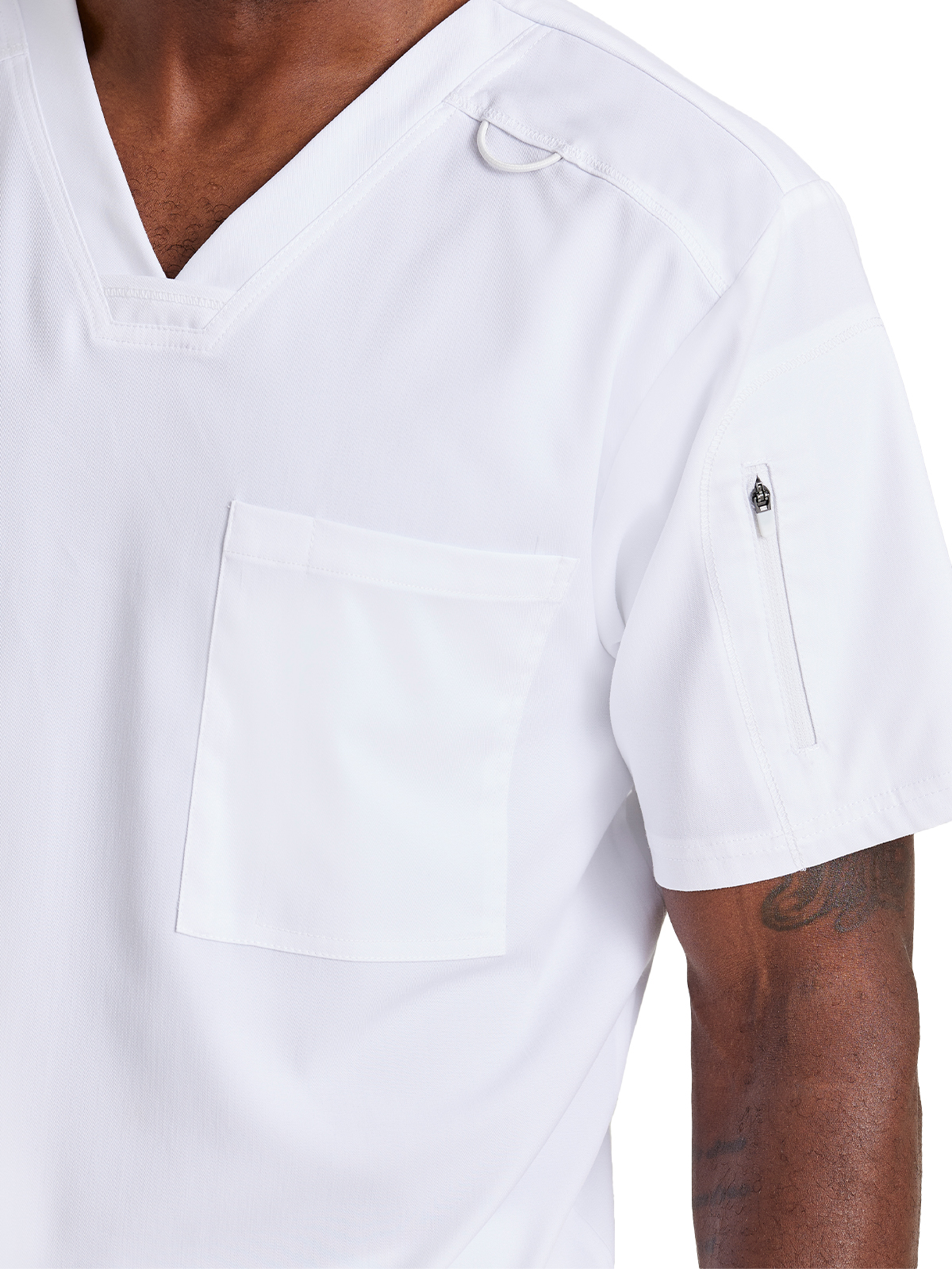 Grey's Anatomy Spandex Stretch - Men's Two-Pocket V-Neck Murphy Scrub Top 27