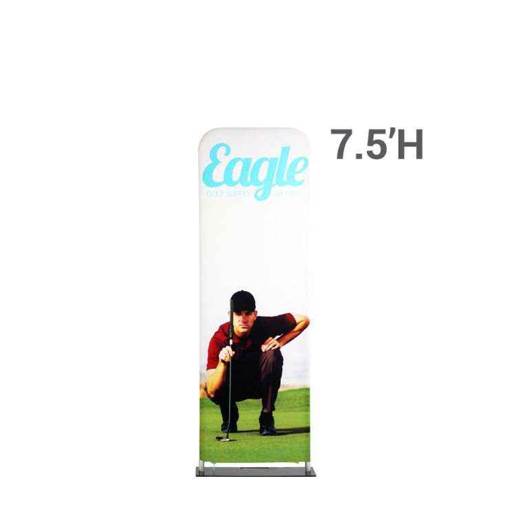 Tube-style Banner 2ft. Base x 7.5ft. Double Sided