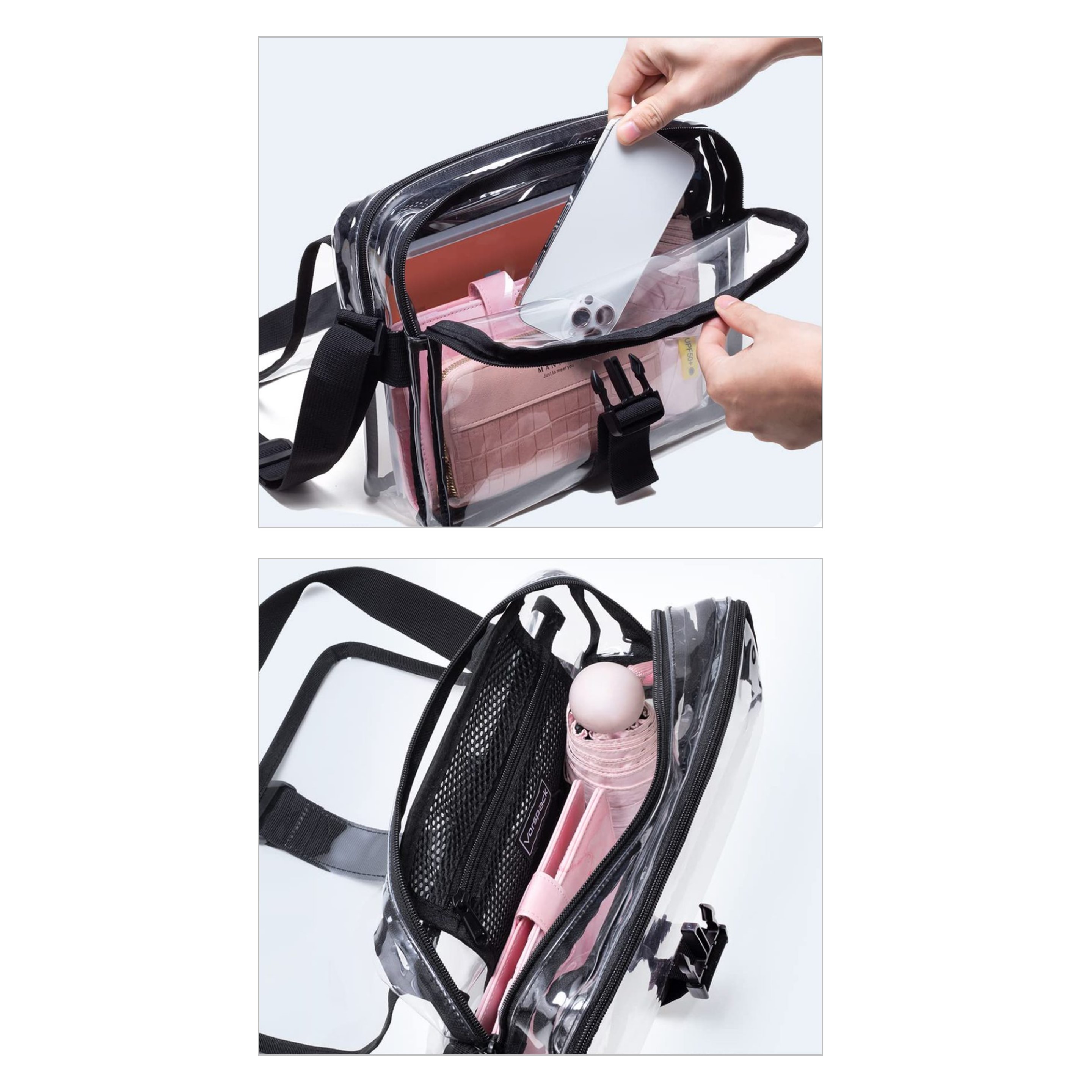 Clear Shoulder Bag (direct import) 1