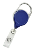 Stock Carabiner Badge Reel with Strap and Clip 3