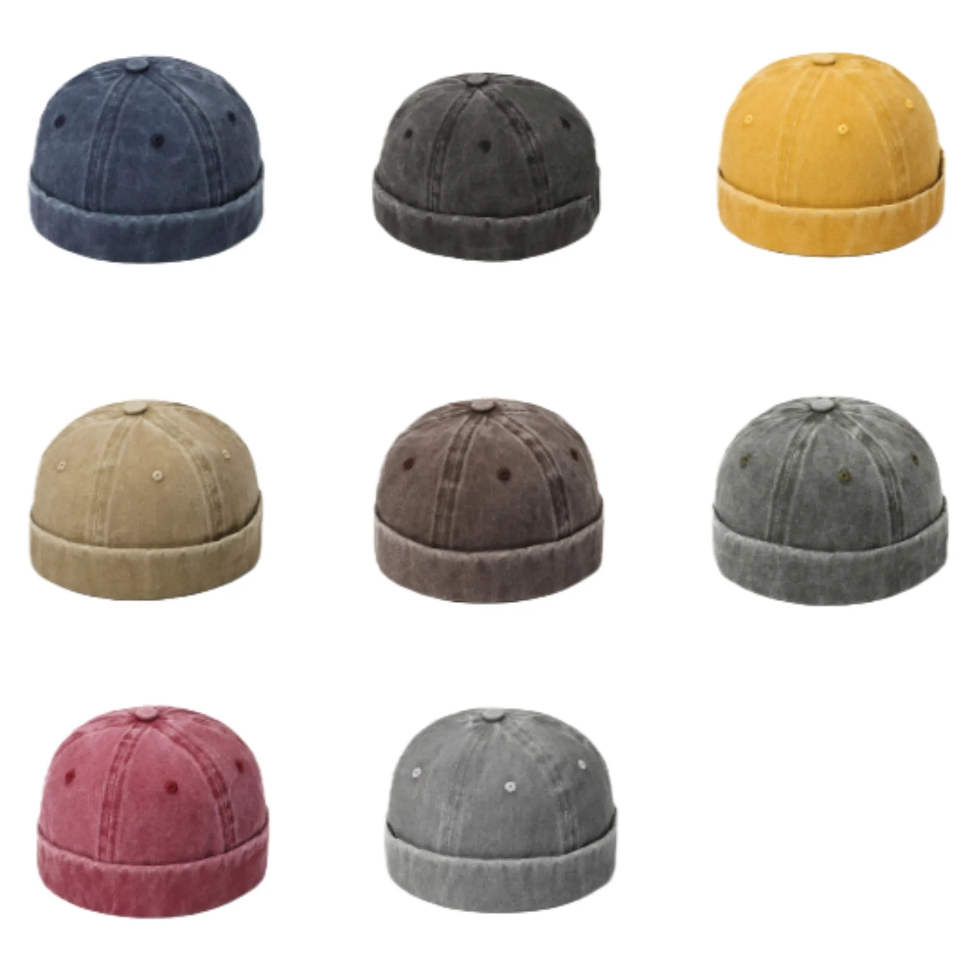 Vintage Denim Flat Hat Newsboy Paperboy Cap Hip Hop Beanie 4