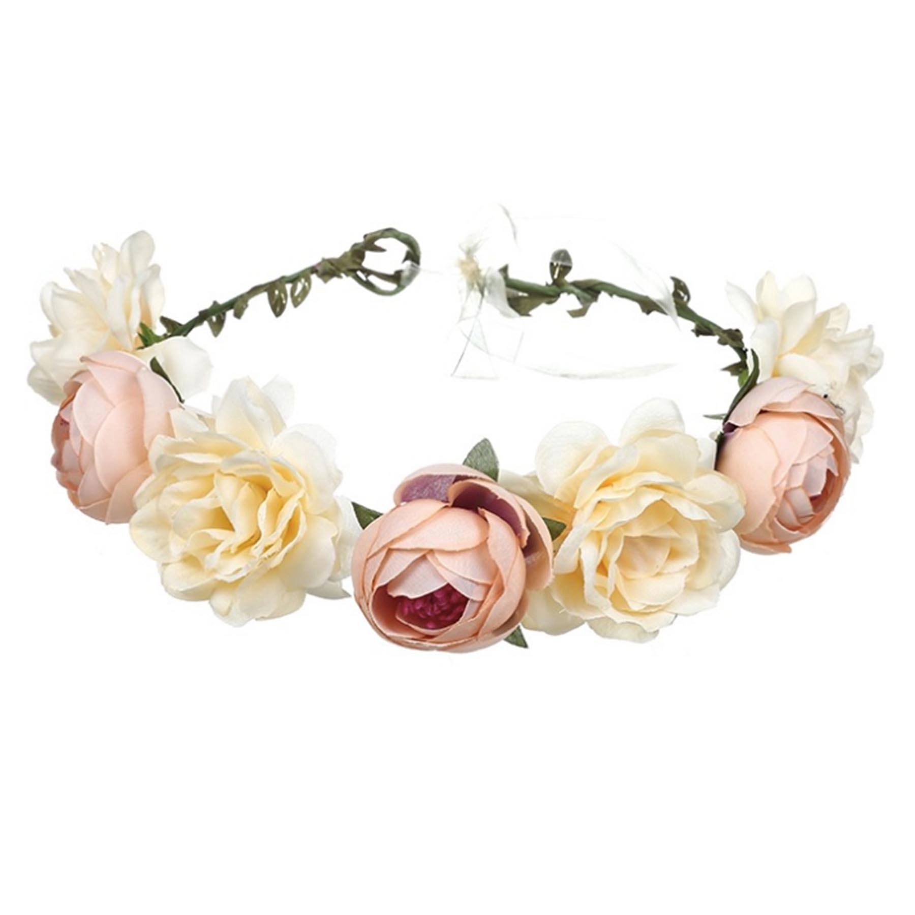 Boho Floral Garland Crown 7