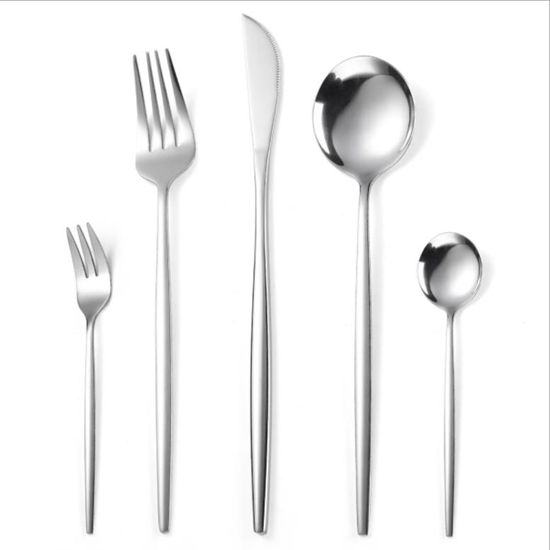 5pcs Stainless Steel Silverware Gift Set 3