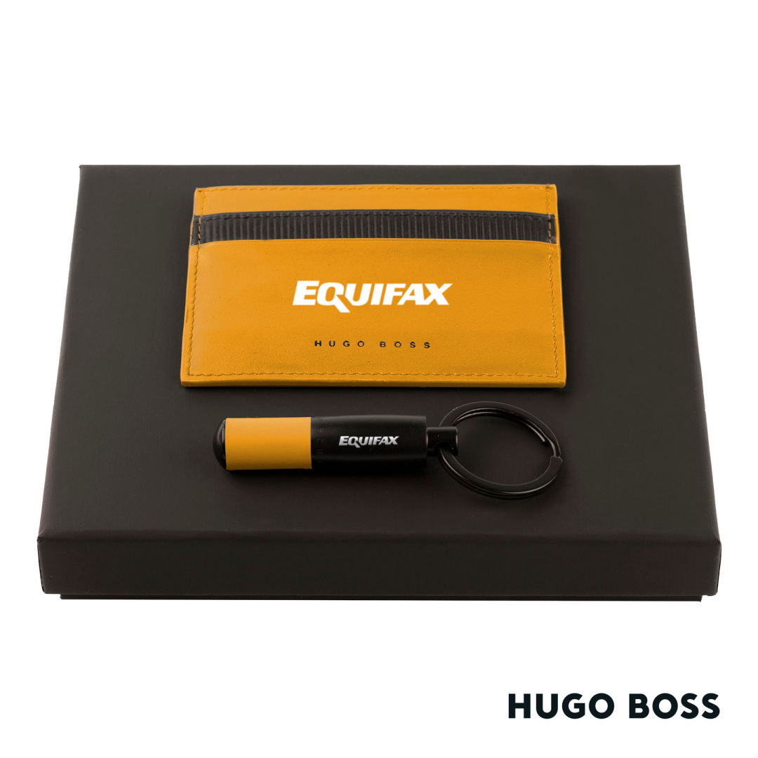 Hugo Boss® Matrix Card Holder/Gear Matrix Key Ring 3