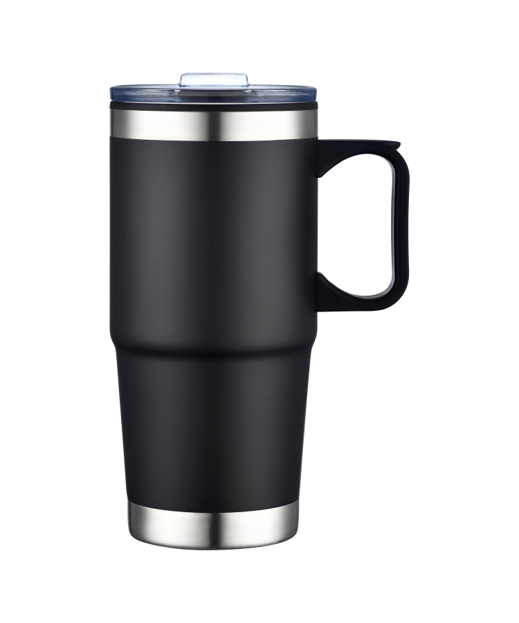 Union Printed - 24 oz SS Travel Mug SS Bottom - Laser Engraved 1