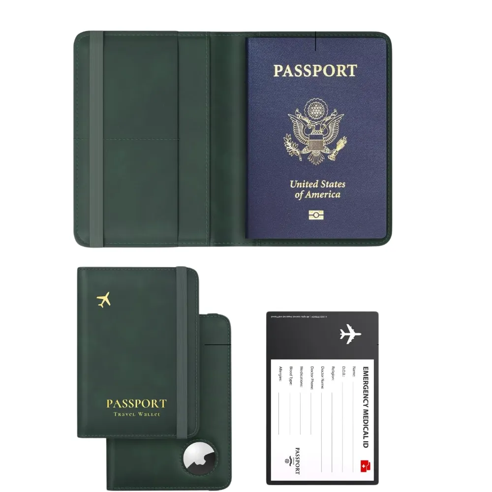 Passport Holder with Electronic Finder 6