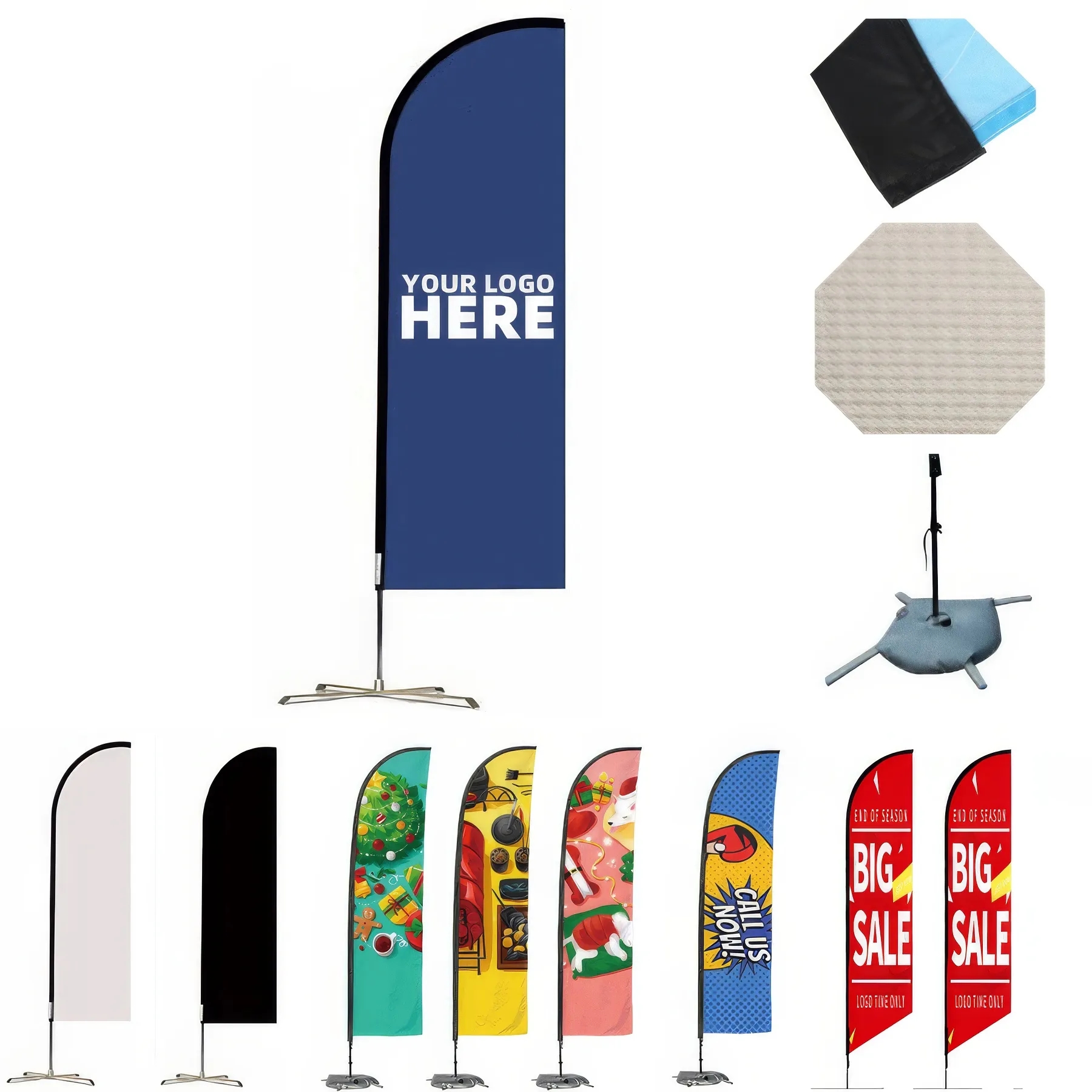 Custom Advertising Feather Flag 2