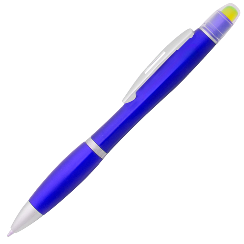 Combo Highlighter Pen w/ Custom Logo Twist Action Pens