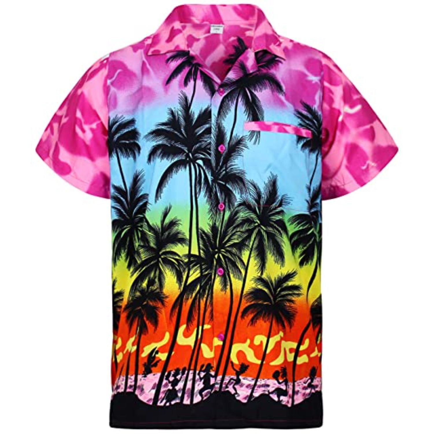 Rock'it 3-Day Unisex 135 GSM 4-Way Stretch UV Resistant Sublimation Hawaiian Shirts 14