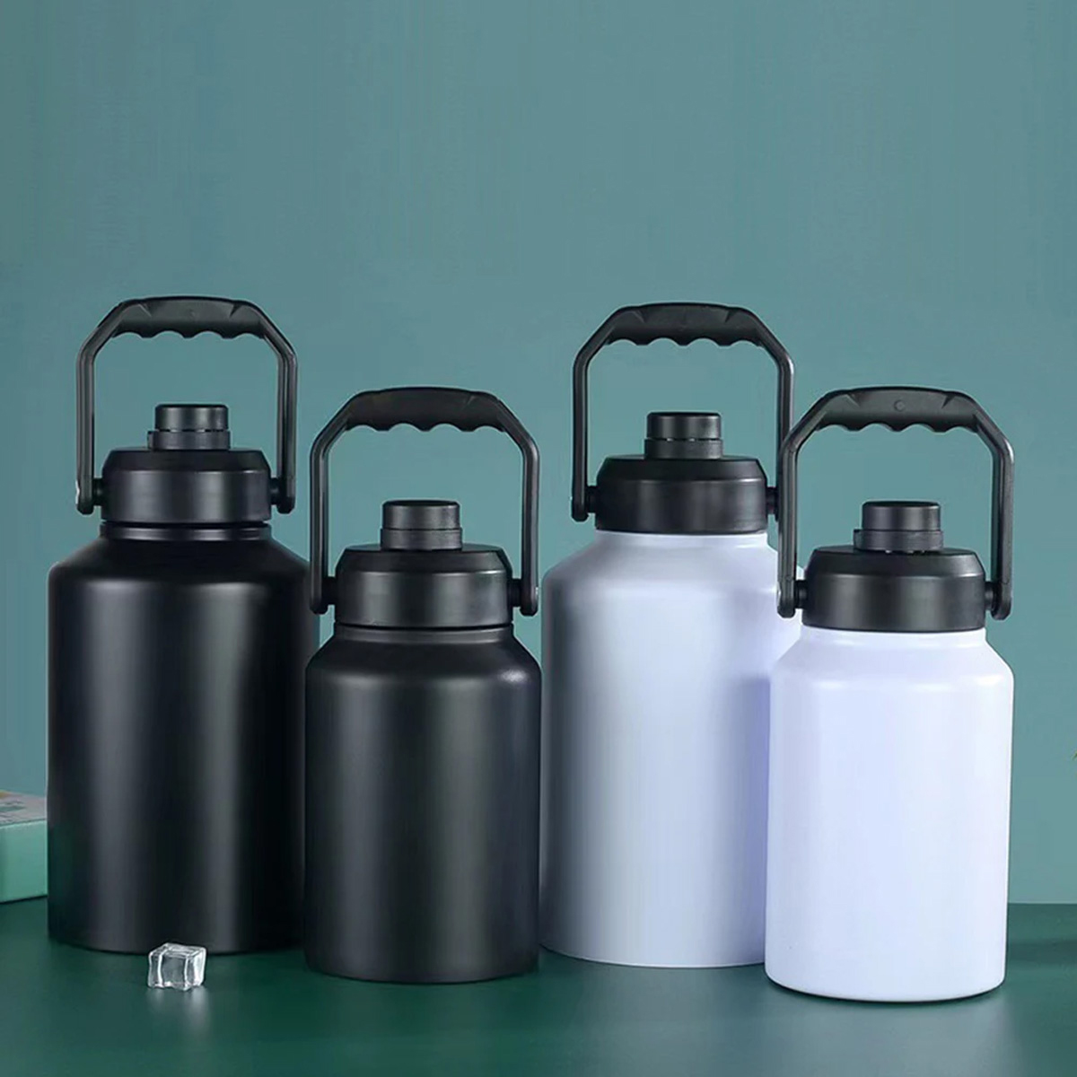 64/127Oz. Large Capacity Insulated Jug with Handle 8