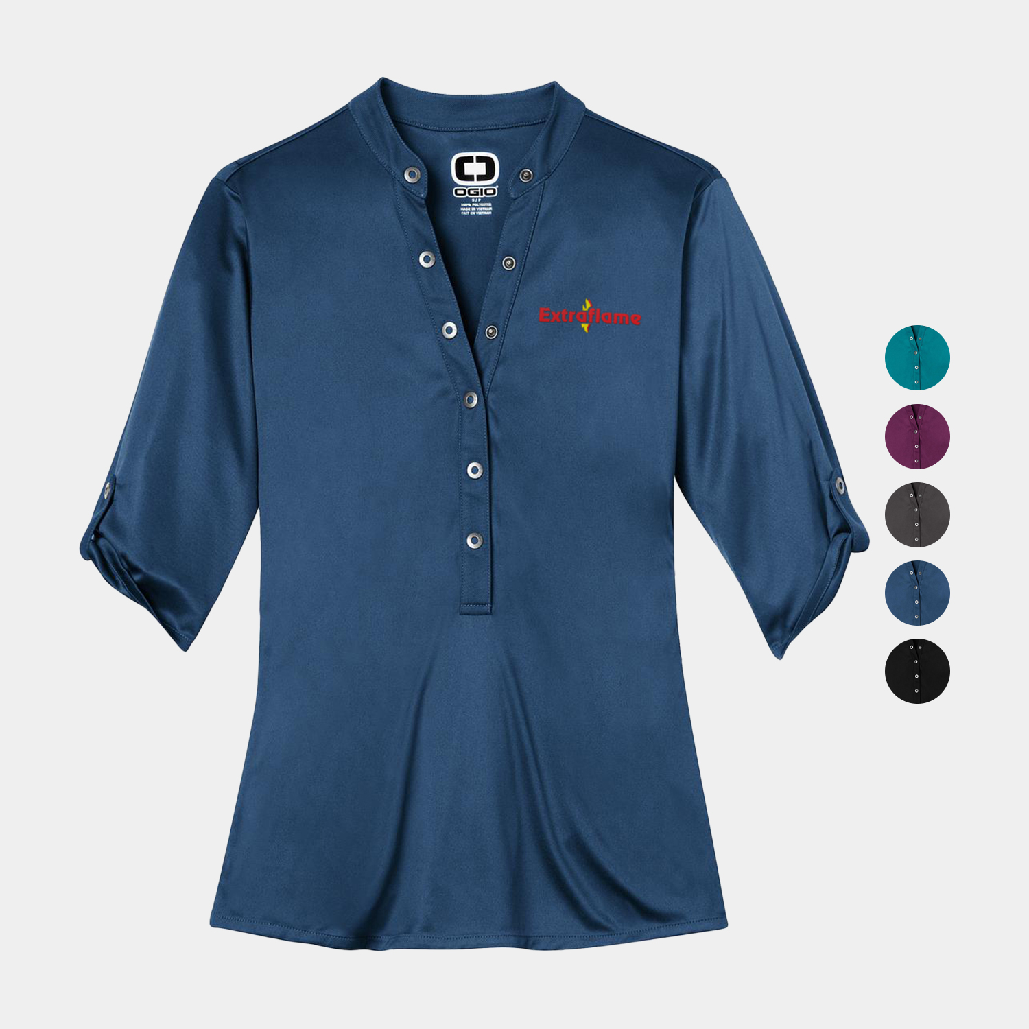 OGIO® Ladies 3/4 Sleeves Dress Shirt 4