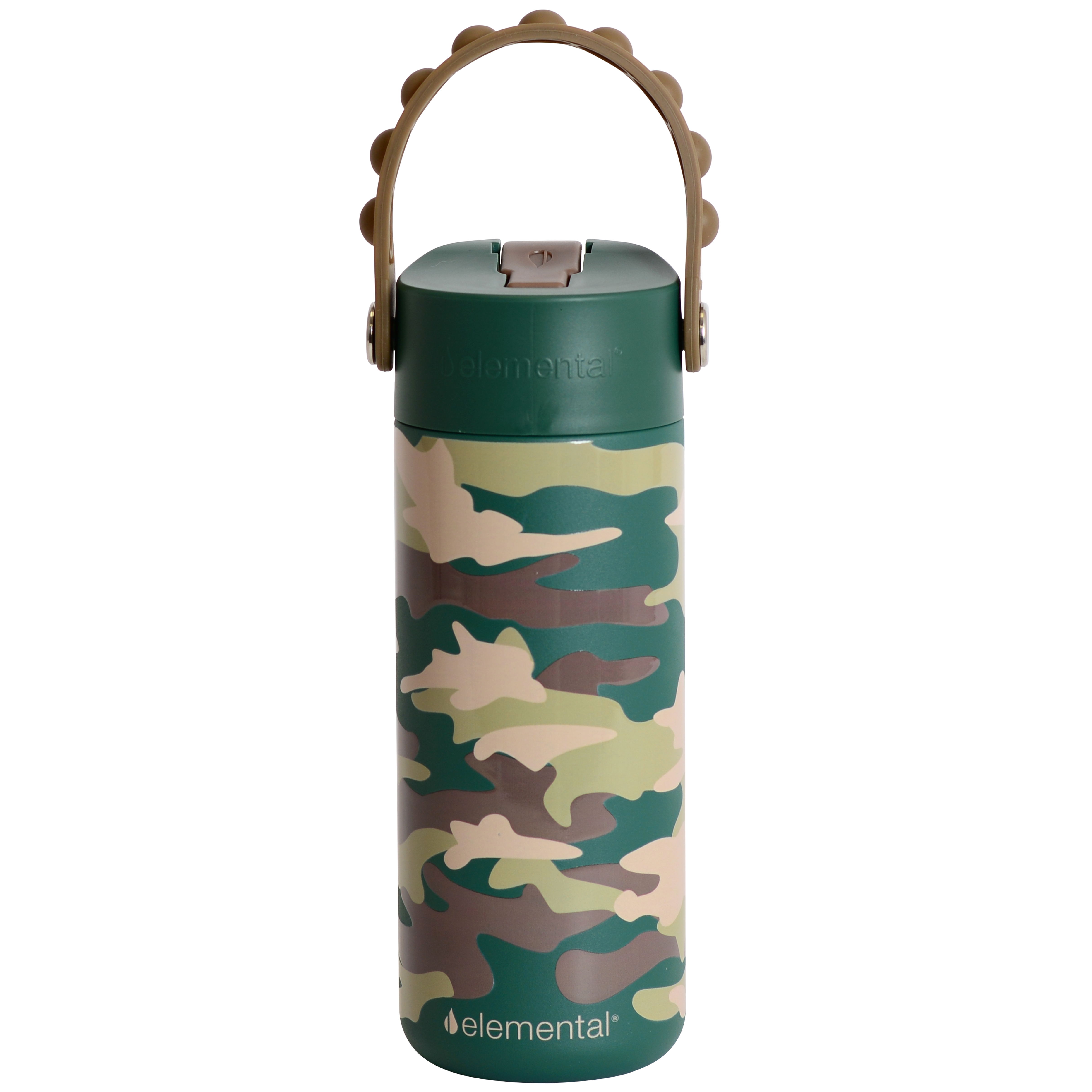 Elemental® Core Series 18oz Pop Fidget Stainless Steel Water Bottle - Vacuum Insulated - BPA-Free 37