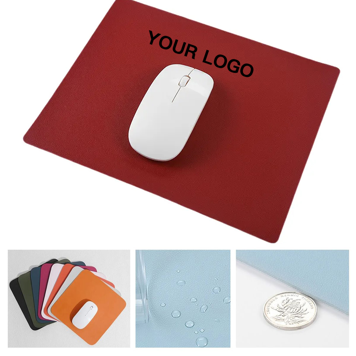 Leather Mouse Pad for Office or Home Use 1