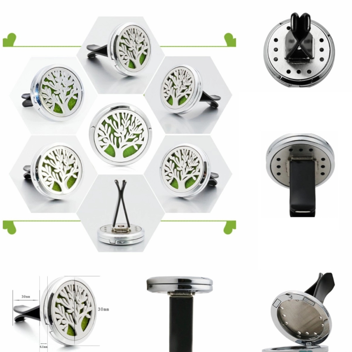 Car Aromatherapy Essential Oil Diffuser 4