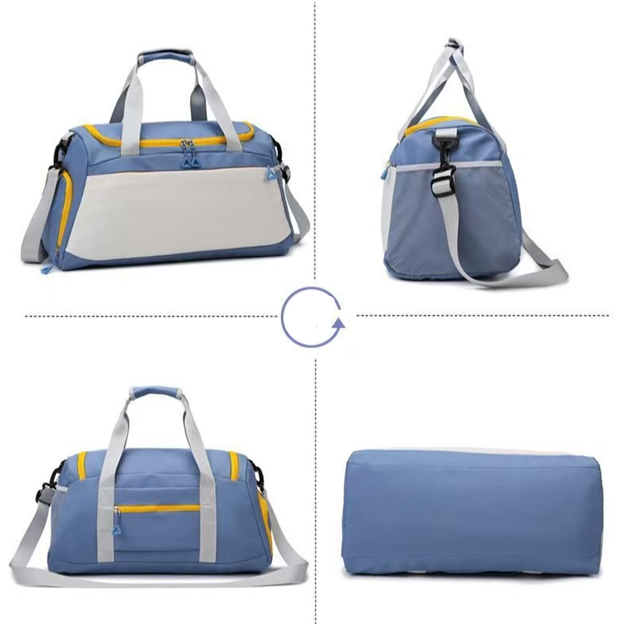 Large Unisex Gym Bag with Shoes 4