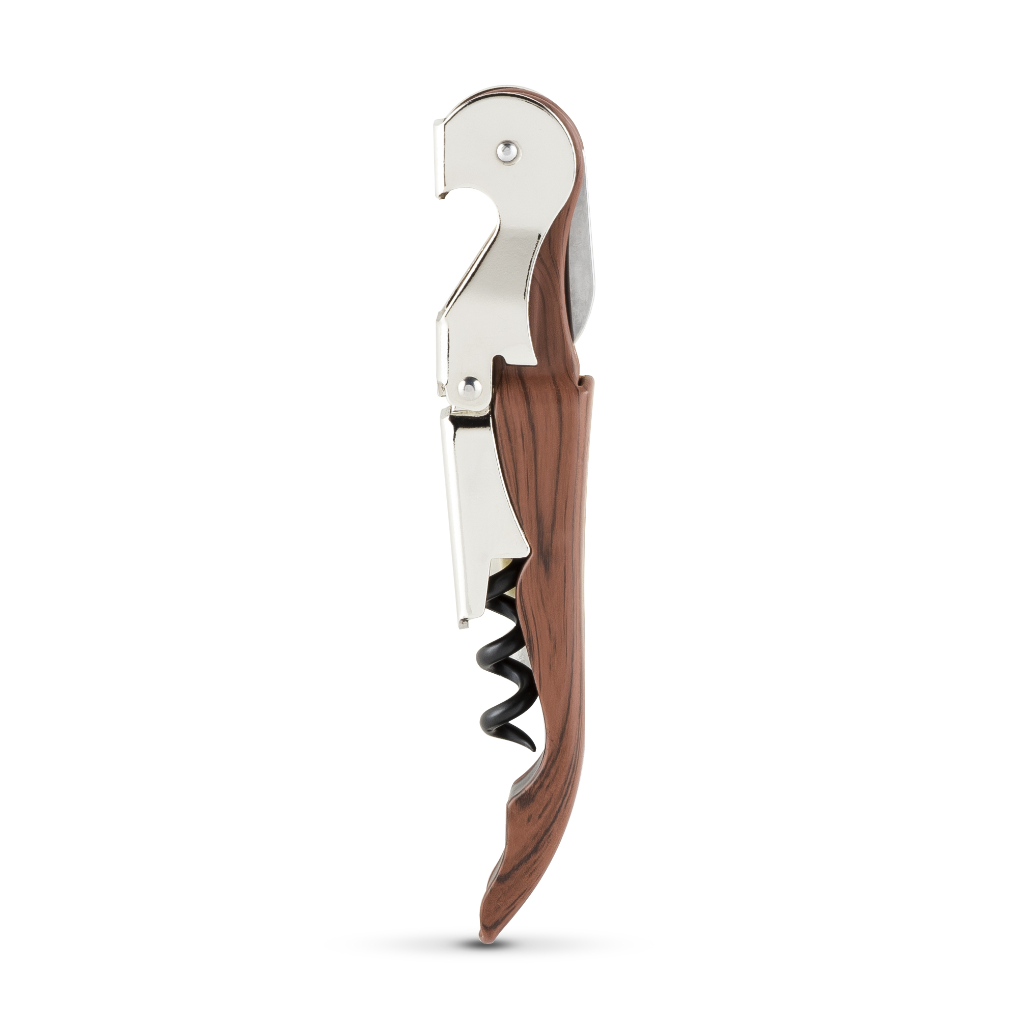Truetap™: Riveted Wood Double Hinge Corkscrew 5