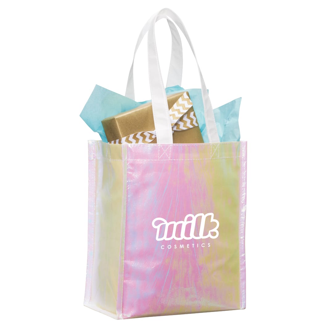 Iridescent Non-Woven Gift Tote 21