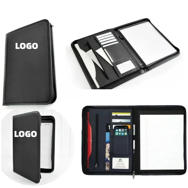 Professional Faux Leather Travel Organizer Pouch 6