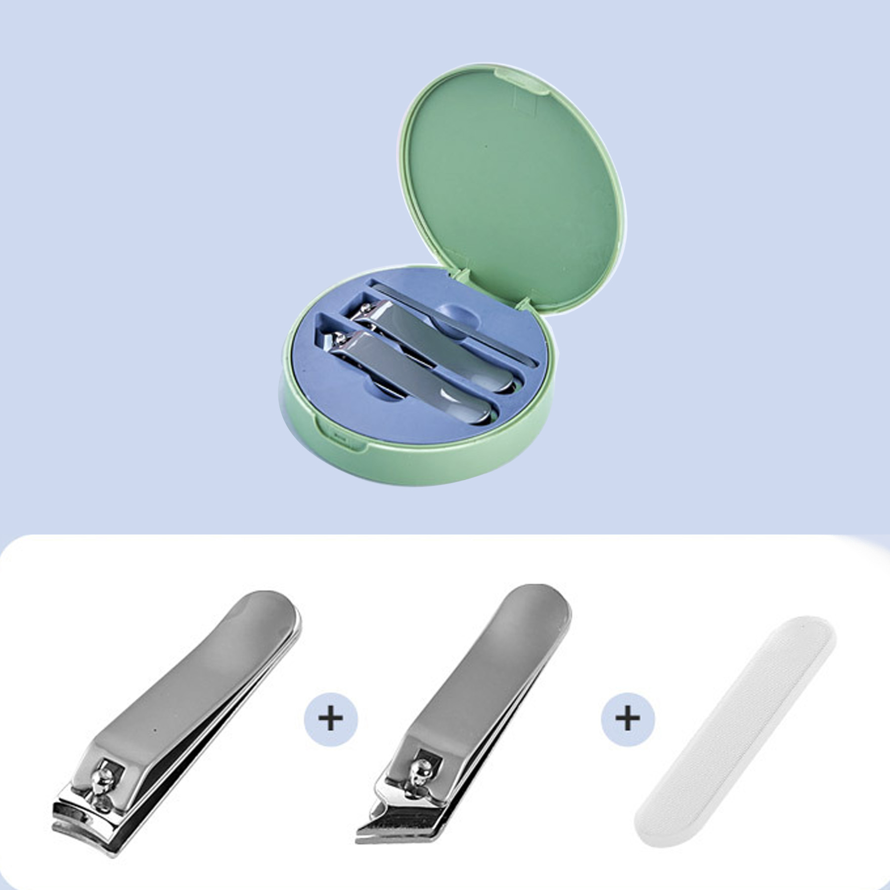 ManiPure Three Piece Manicure Set 5