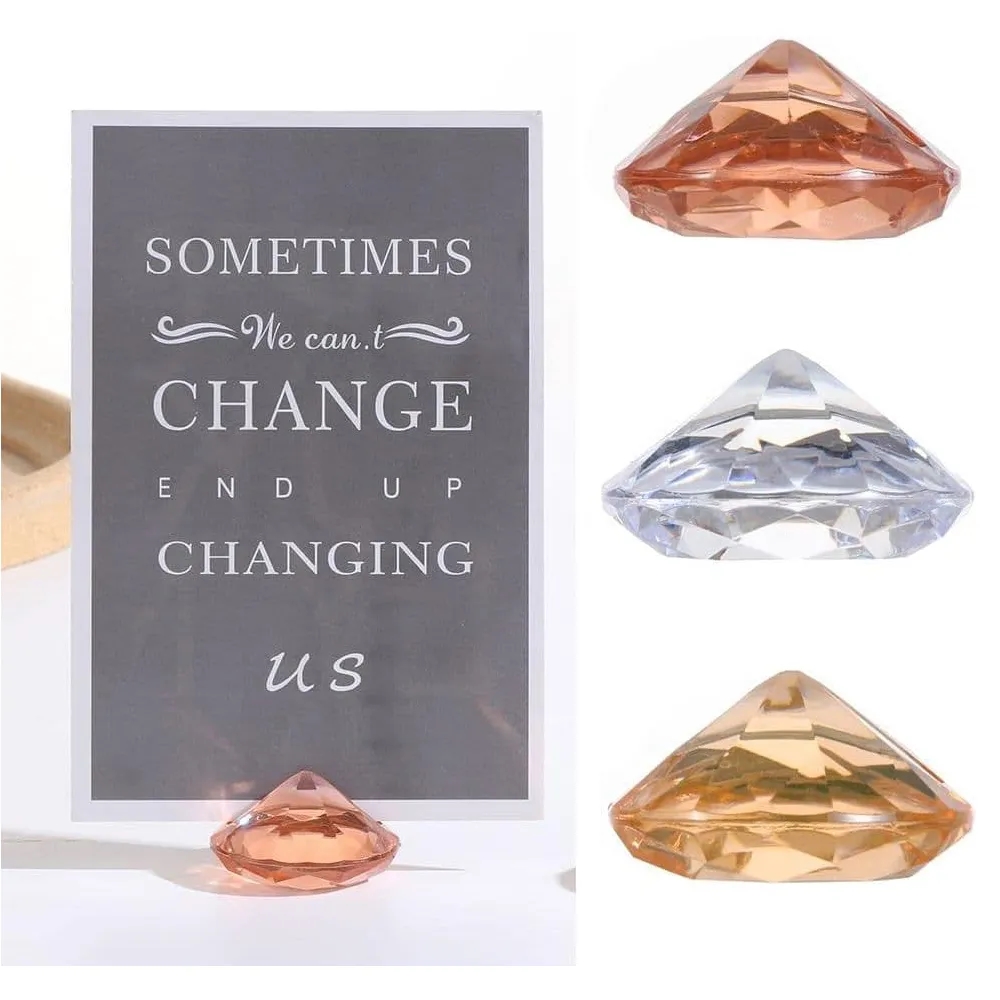 Luxury Diamond Place Card Holder 8