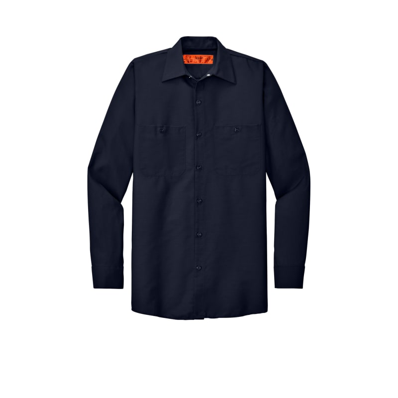 Red Kap Long Size, Long Sleeve Industrial Work Shirt. 17