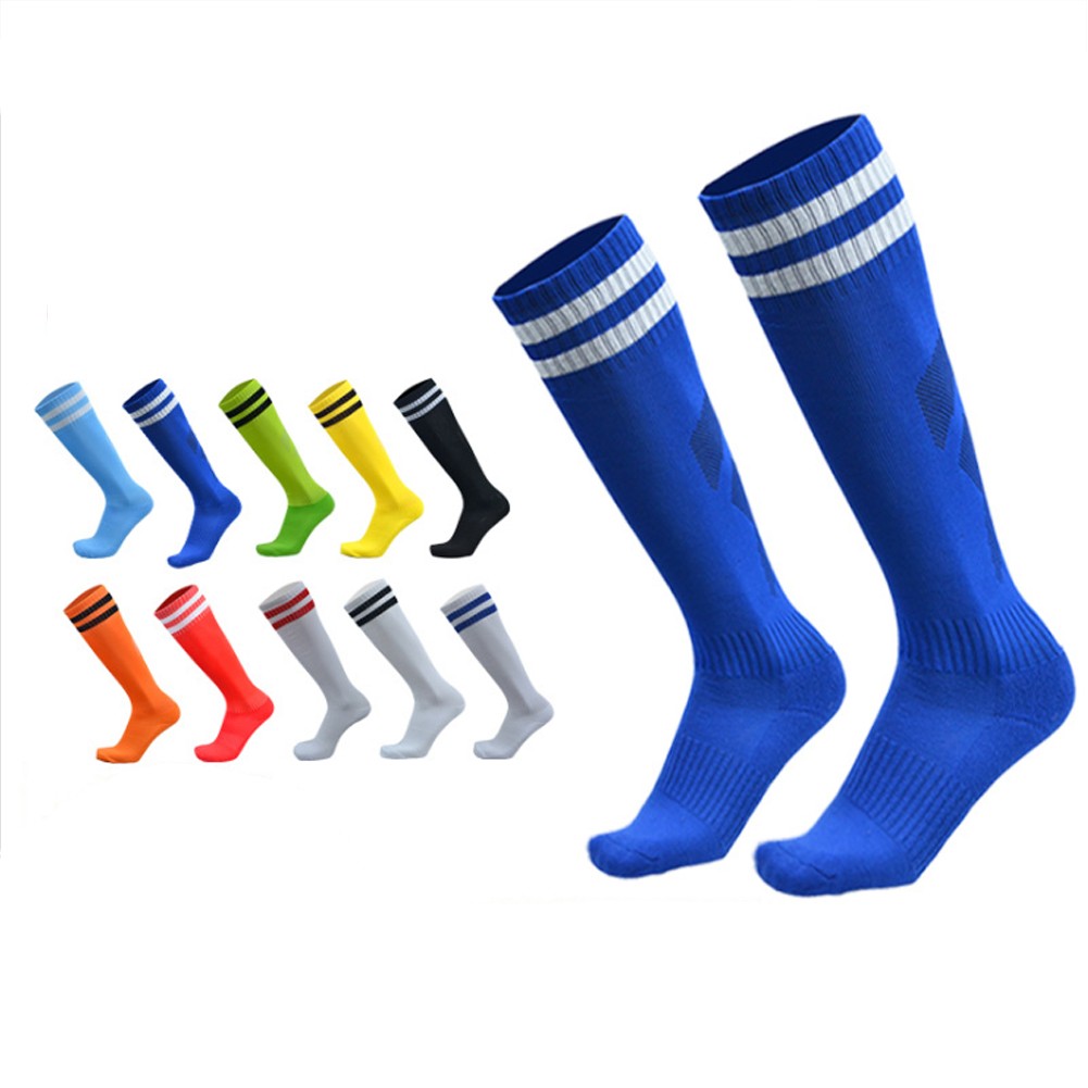 Over Knee Striped Football Socks 3