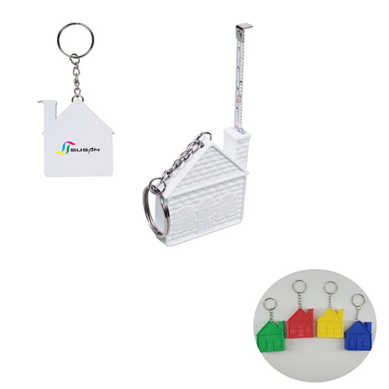 3Ft. House Tape Measure Keychain