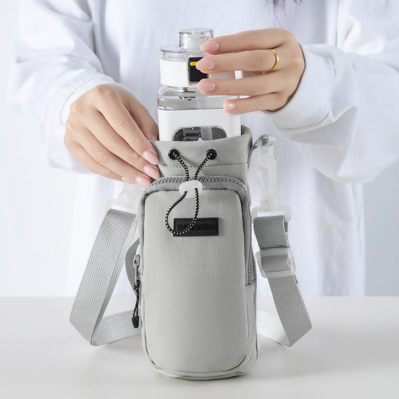 Water Bottle Carrier Pouch w/ Phone Pocket 7