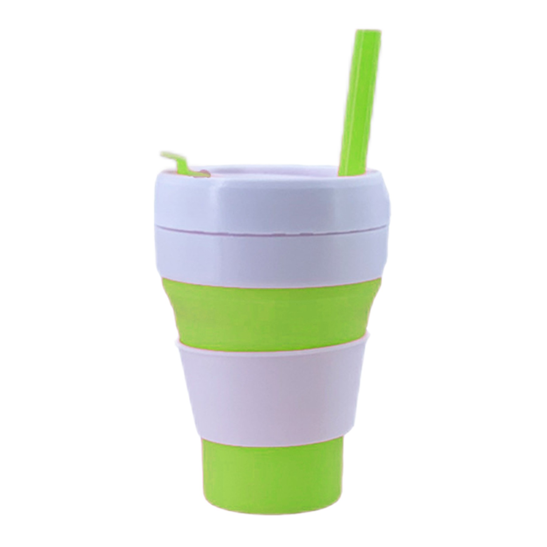 12 Oz Collapsible Silicone Travel Mug 2