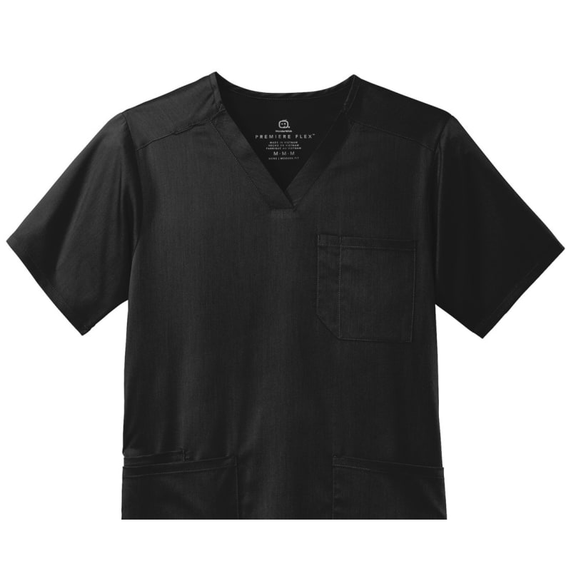 WonderWink Men's Premiere Flex V-Neck Top 16