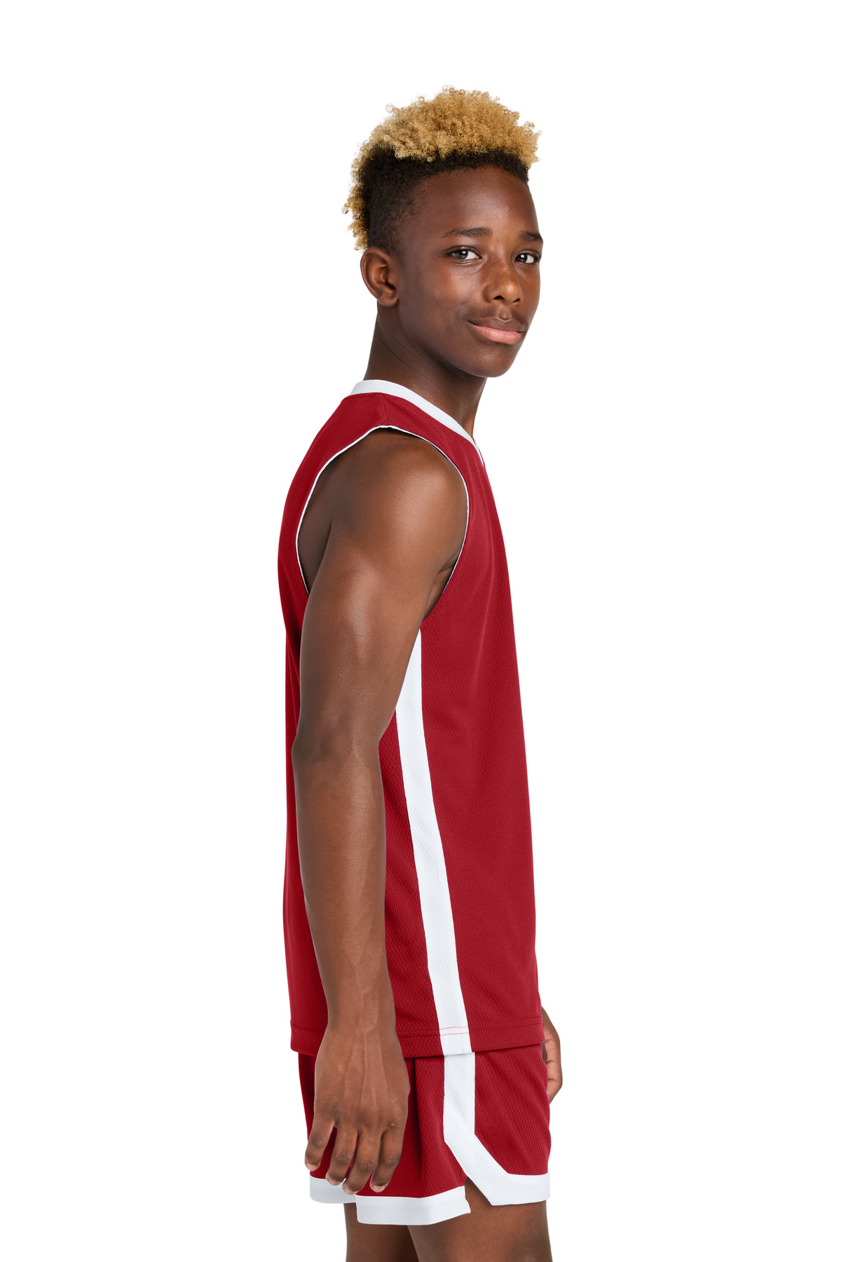 Sport-Tek Youth Rival Basketball Rev Jersey YST900 20
