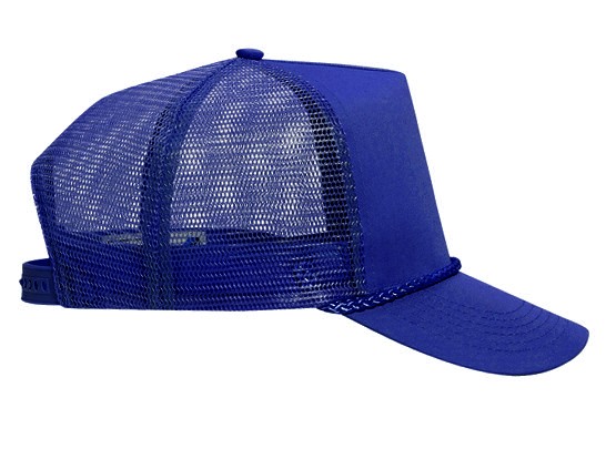 OTTO CAP® 5 Panel Mid Profile Mesh Back Trucker Hat 20