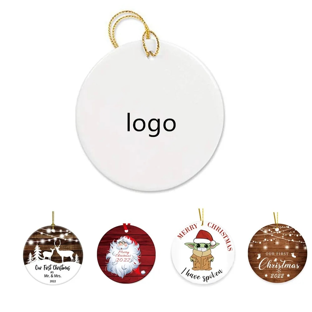 3" Ceramic Christmas Ornament 6