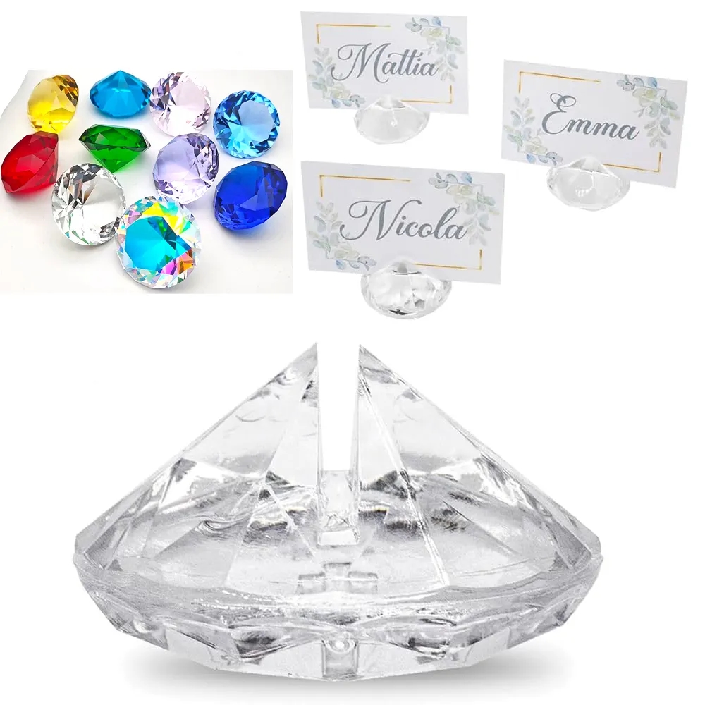 Luxury Diamond Place Card Holder 2