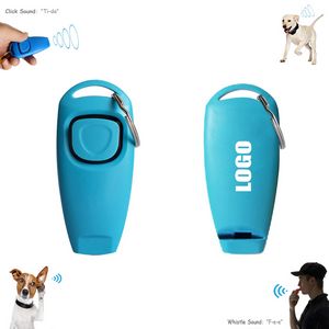 Durable Metal Pet Training Sound Clicker With Whistle And Key Ring 10
