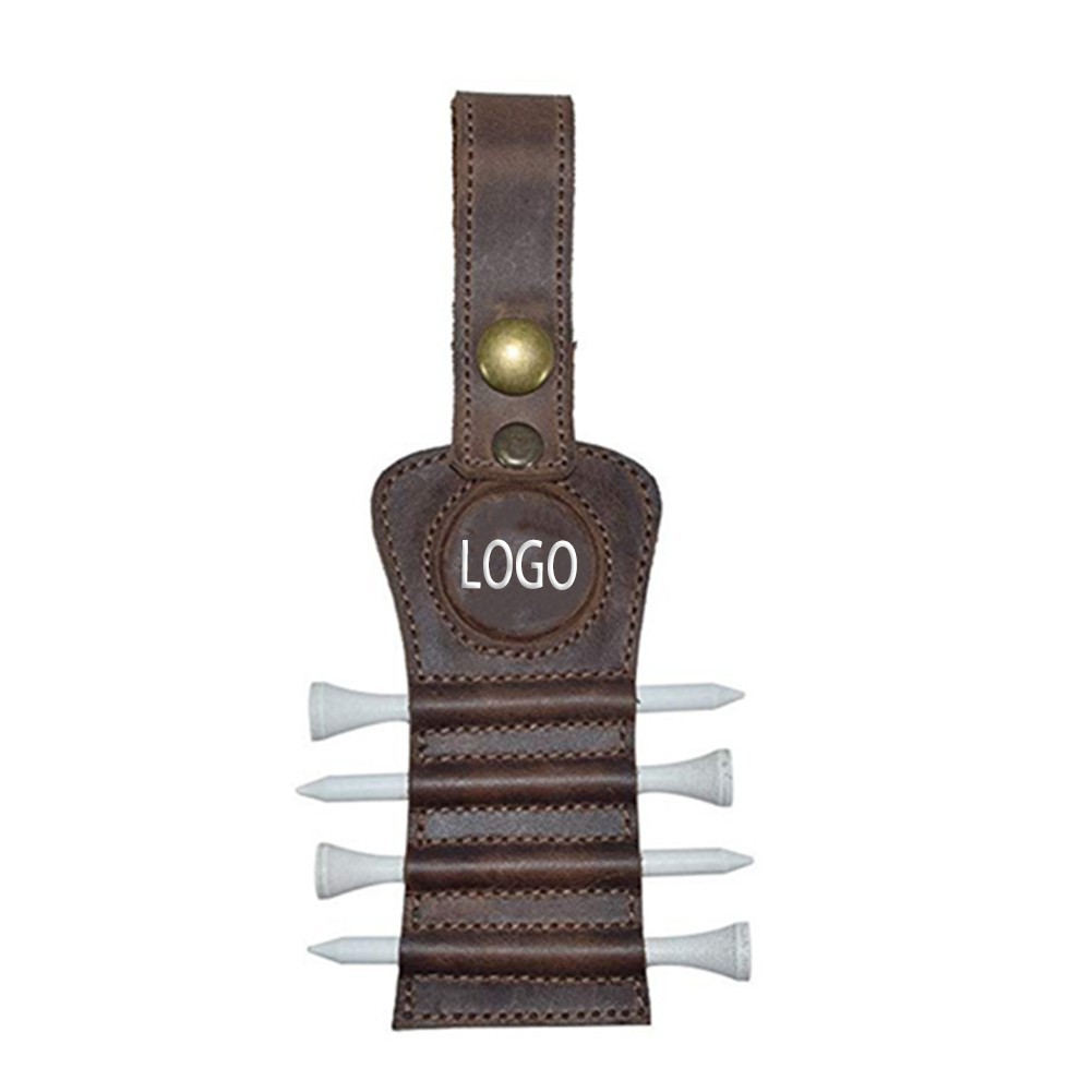 Leather Golf Tees Holder Belt Holder 2