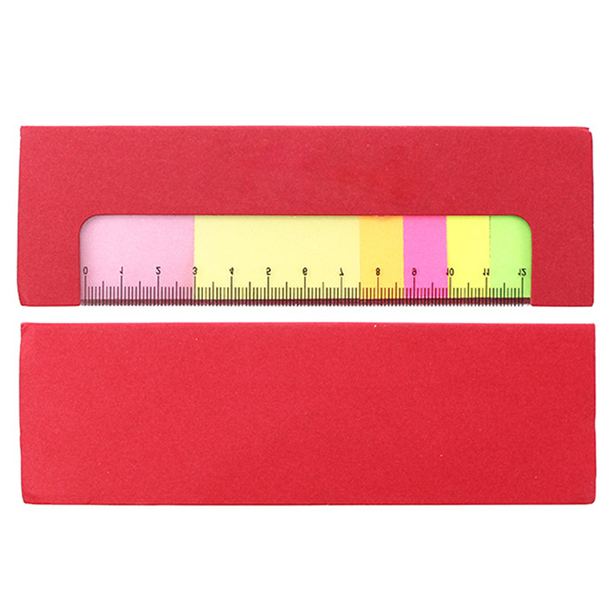Sticky Note Paper Booklet w/Ruler 5
