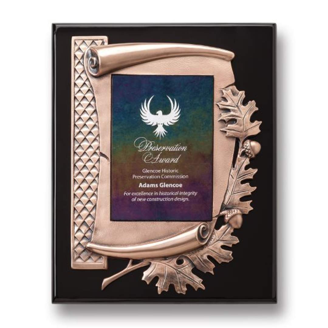 Oak Leaf Plaque 1